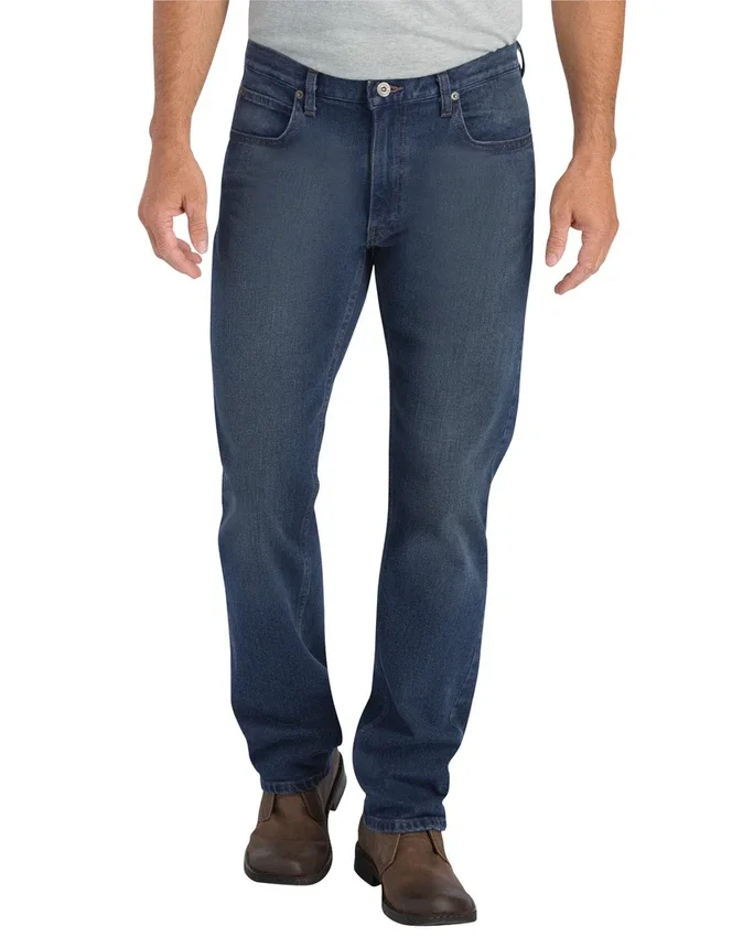Dickies X-Series Regular Fit Straight Leg 5-Pocket Denim Jeans Dickies X-Series Regular Fit Straight Leg 5-Pocket Denim Jeans