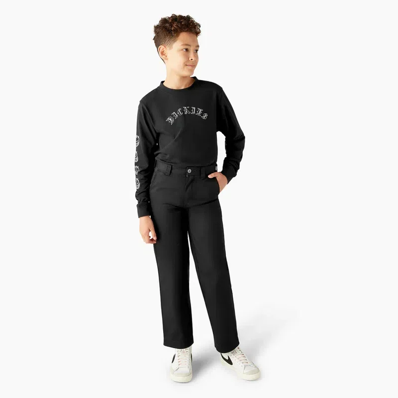 Dickies X Spitfire Kid’s Flannel Cuff Pants Dickies X Spitfire Kid’s Flannel Cuff Pants