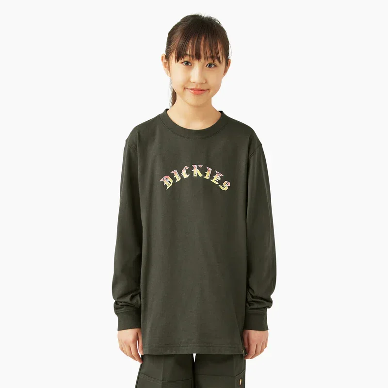 Dickies X Spitfire Kids’ Long Sleeve T-Shirt Dickies X Spitfire Kids’ Long Sleeve T-Shirt