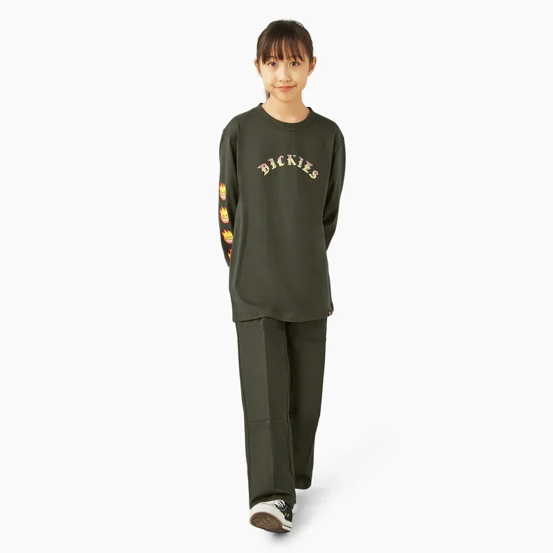 Dickies X Spitfire Kids’ Long Sleeve T-Shirt Dickies X Spitfire Kids’ Long Sleeve T-Shirt