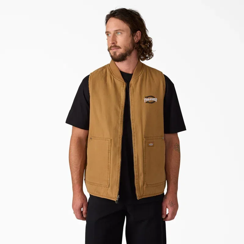 Dickies X Thrasher Reversible Vest Dickies X Thrasher Reversible Vest