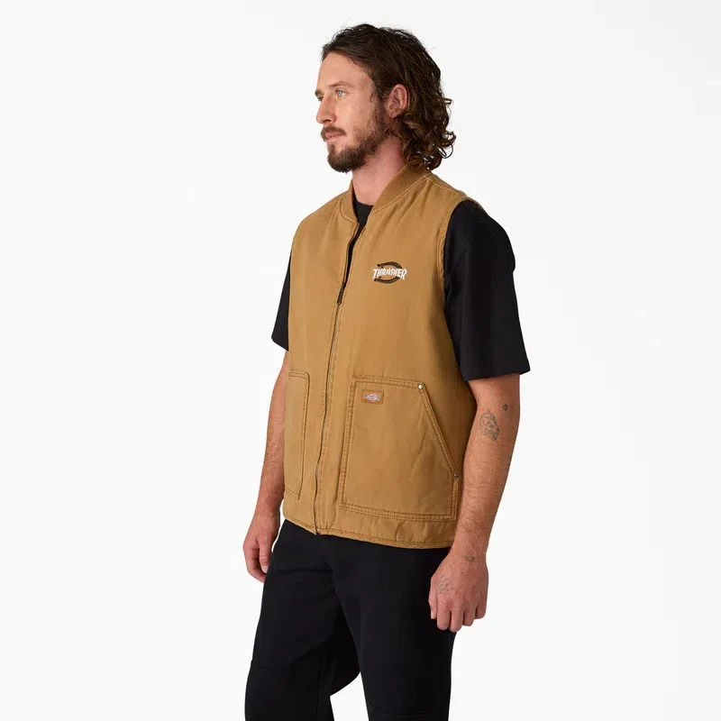 Dickies X Thrasher Reversible Vest Dickies X Thrasher Reversible Vest