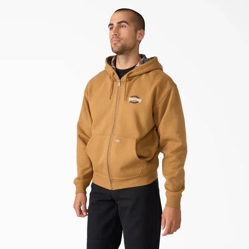 Dickies X Thrasher Zippered Hoodie Dickies X Thrasher Zippered Hoodie