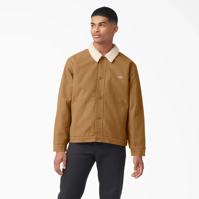 Duck Canvas High Pile Fleece Jacket Duck Canvas High Pile Fleece Jacket
