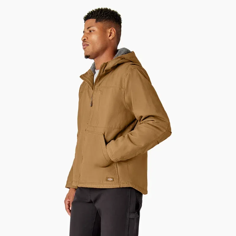 Duck Canvas High Pile Fleece Lined Jacket Duck Canvas High Pile Fleece Lined Jacket