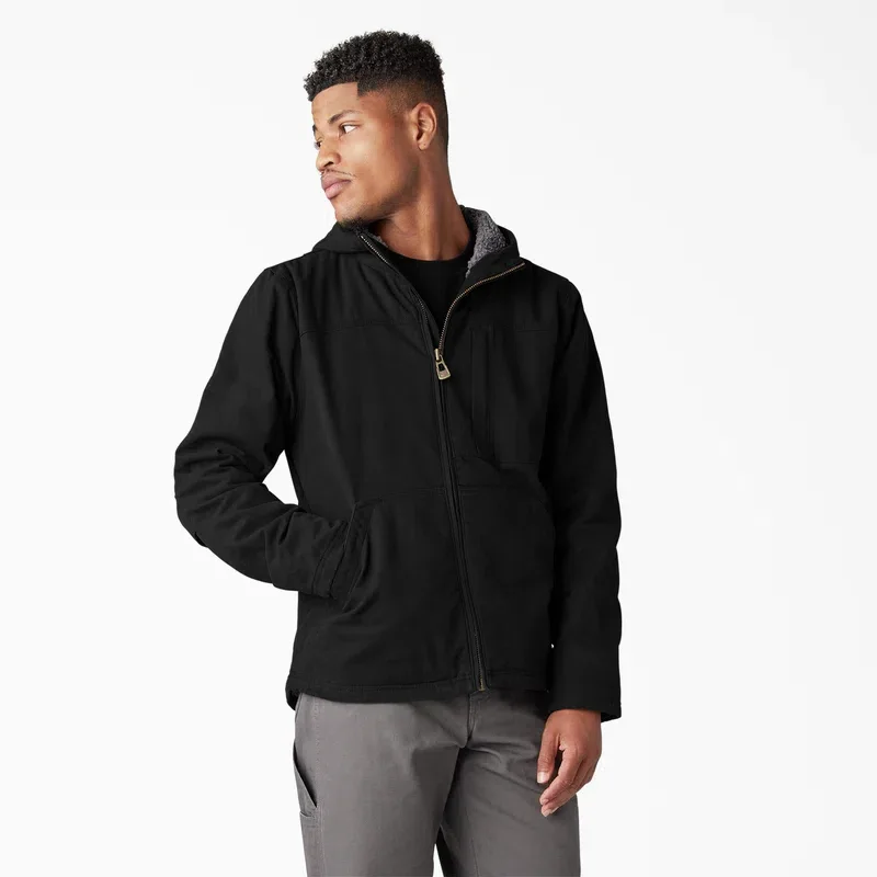 Duck Canvas High Pile Fleece Lined Jacket Duck Canvas High Pile Fleece Lined Jacket