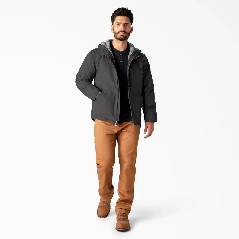 Duck Canvas High Pile Fleece Lined Jacket Duck Canvas High Pile Fleece Lined Jacket