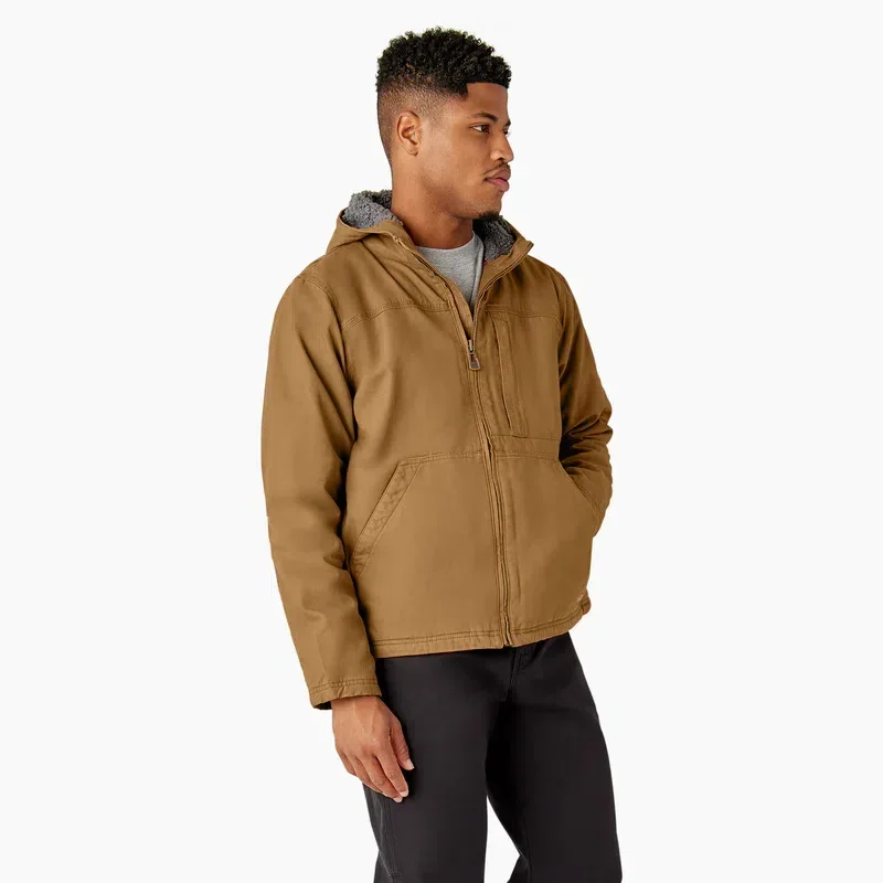 Duck Canvas High Pile Fleece Lined Jacket Duck Canvas High Pile Fleece Lined Jacket