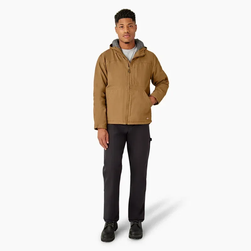 Duck Canvas High Pile Fleece Lined Jacket Duck Canvas High Pile Fleece Lined Jacket