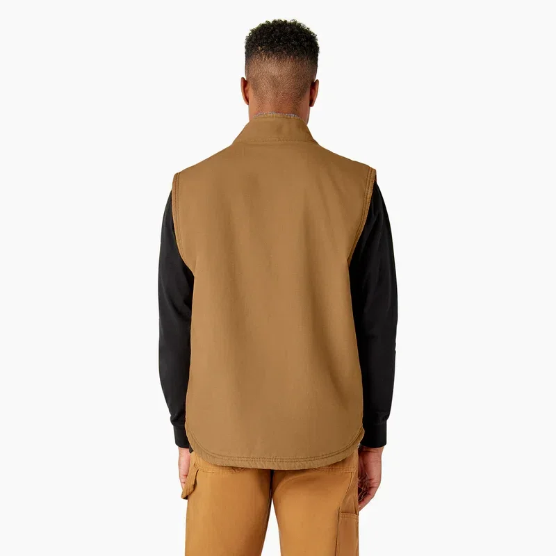 Duck Canvas High Pile Fleece Lined Vest Duck Canvas High Pile Fleece Lined Vest