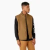 Duck Canvas High Pile Fleece Lined Vest Duck Canvas High Pile Fleece Lined Vest