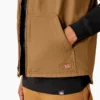 Duck Canvas High Pile Fleece Lined Vest Duck Canvas High Pile Fleece Lined Vest