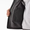 Duck Canvas High Pile Fleece Lined Vest Duck Canvas High Pile Fleece Lined Vest