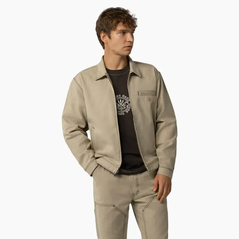 Duck Contrast Stitch Jacket Duck Contrast Stitch Jacket