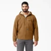 Duck High Pile Fleece Lined Hooded Jacket Duck High Pile Fleece Lined Hooded Jacket