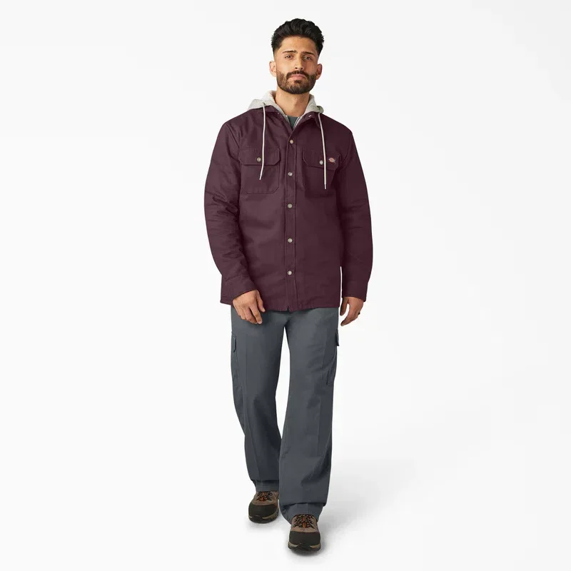 Duck Hooded Shirt Jacket Duck Hooded Shirt Jacket