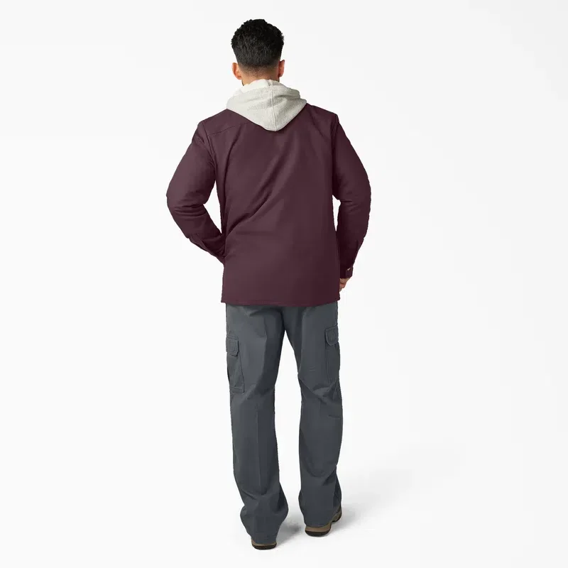 Duck Hooded Shirt Jacket Duck Hooded Shirt Jacket
