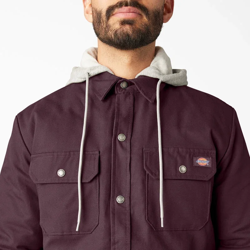 Duck Hooded Shirt Jacket Duck Hooded Shirt Jacket