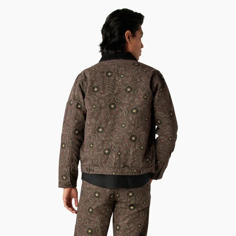 Ellis Floral Print Duck Canvas Jacket Ellis Floral Print Duck Canvas Jacket