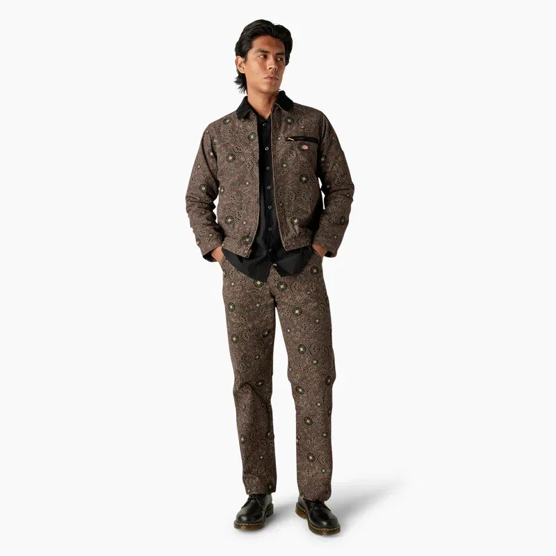 Ellis Floral Print Duck Canvas Jacket Ellis Floral Print Duck Canvas Jacket