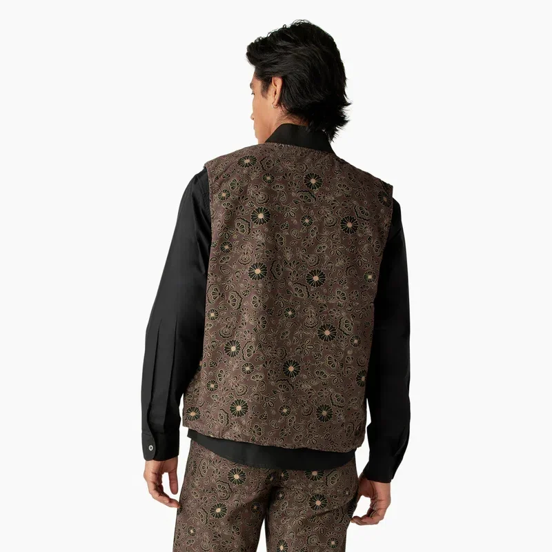 Ellis Floral Print Reversible Vest Ellis Floral Print Reversible Vest