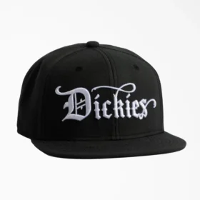 Embroidered Flat Brim Hat