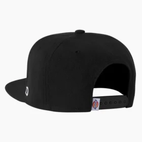 Embroidered Flat Brim Hat