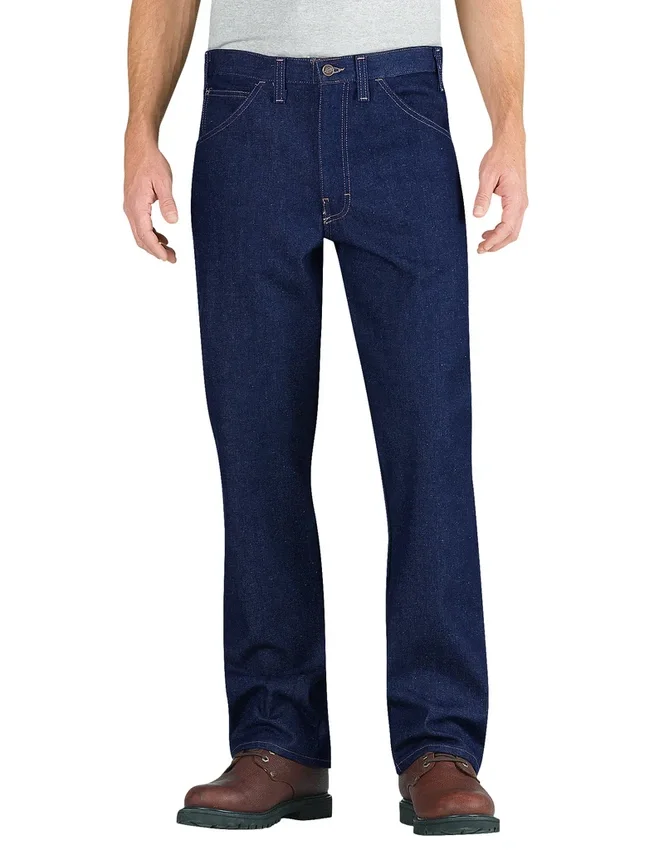 Flame-Resistant Relaxed Fit Straight Leg 5-Pocket Jeans Flame-Resistant Relaxed Fit Straight Leg 5-Pocket Jeans