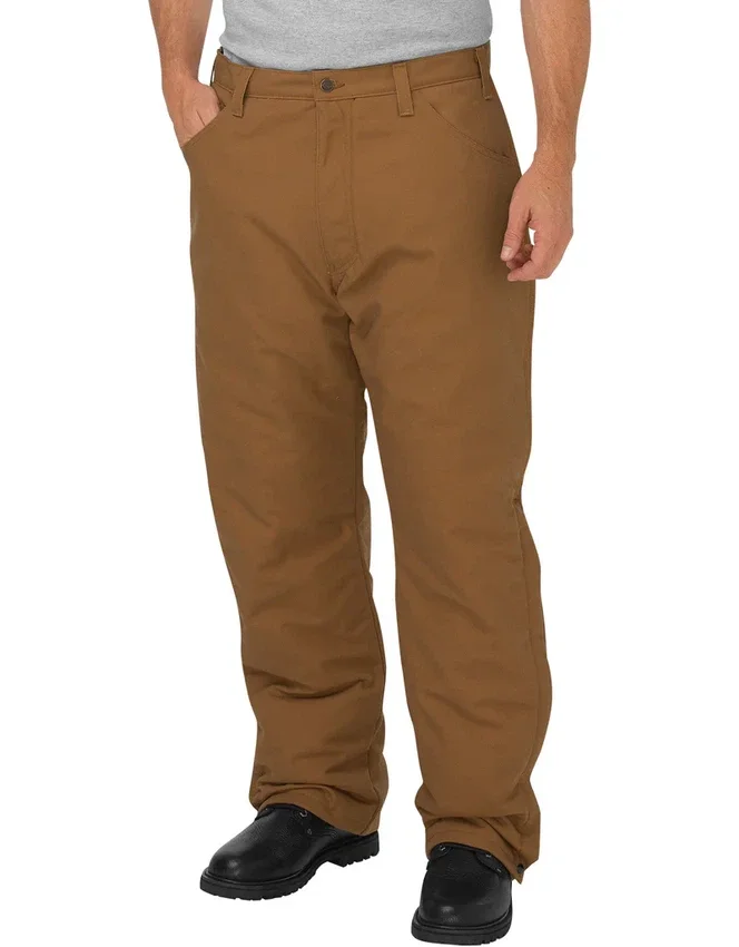Flame-Resistant Relaxed Fit Straight Leg Insulated Duck Pants Flame-Resistant Relaxed Fit Straight Leg Insulated Duck Pants