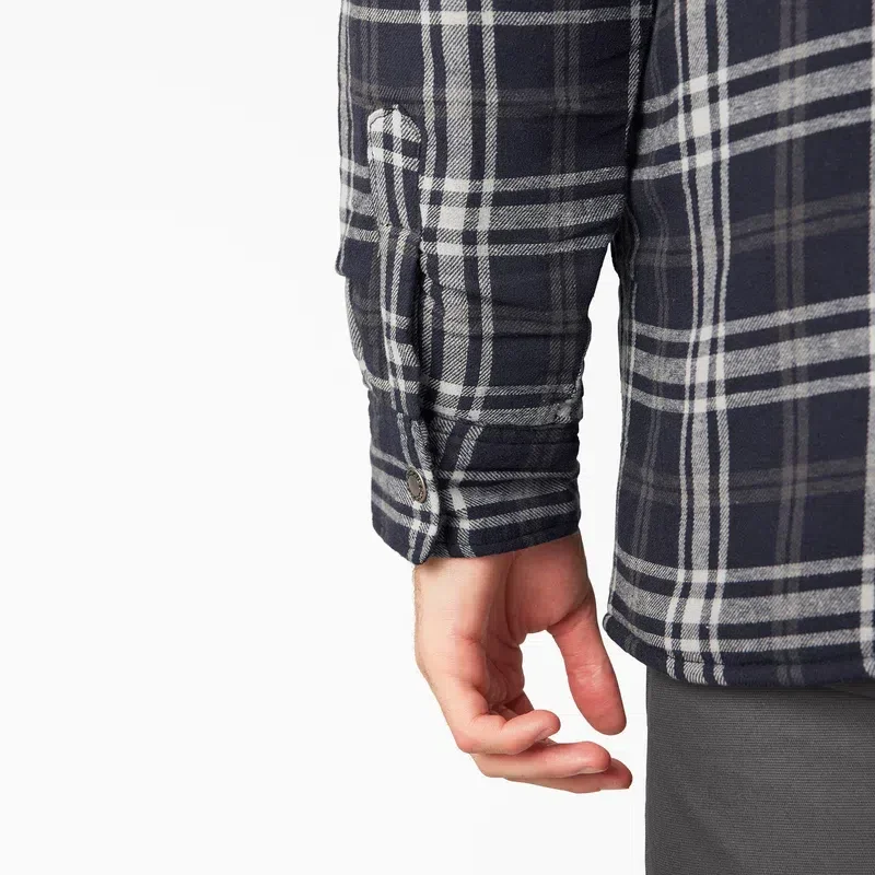 Flannel Hooded Shirt Jacket Flannel Hooded Shirt Jacket