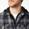 Flannel Hooded Shirt Jacket Flannel Hooded Shirt Jacket