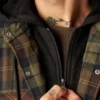 Flannel Hooded Shirt Jacket Flannel Hooded Shirt Jacket