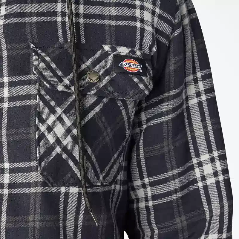 Flannel Hooded Shirt Jacket Flannel Hooded Shirt Jacket