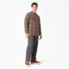 Flannel Quilted Lined Shirt Jacket Flannel Quilted Lined Shirt Jacket
