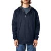 Fleece Lined Nylon Hooded Jacket Fleece Lined Nylon Hooded Jacket