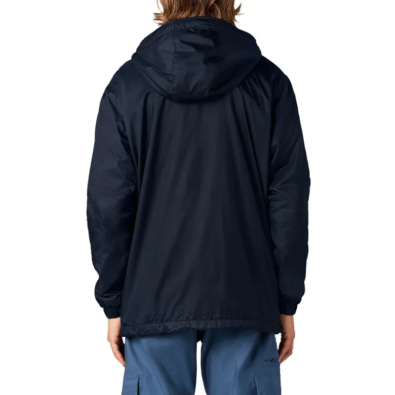 Fleece Lined Nylon Hooded Jacket Fleece Lined Nylon Hooded Jacket