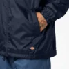 Fleece Lined Nylon Hooded Jacket Fleece Lined Nylon Hooded Jacket