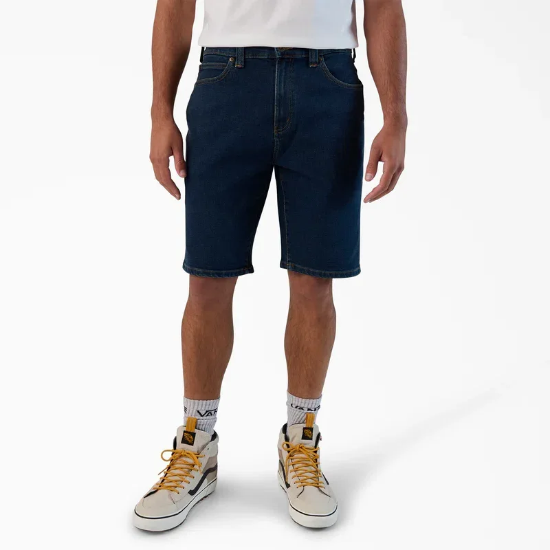 Flex 5-Pocket Denim Shorts, 11″ Flex 5-Pocket Denim Shorts, 11″