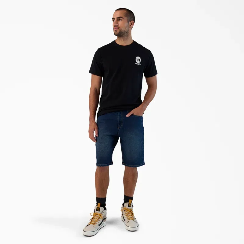 Flex 5-Pocket Denim Shorts, 11″ Flex 5-Pocket Denim Shorts, 11″