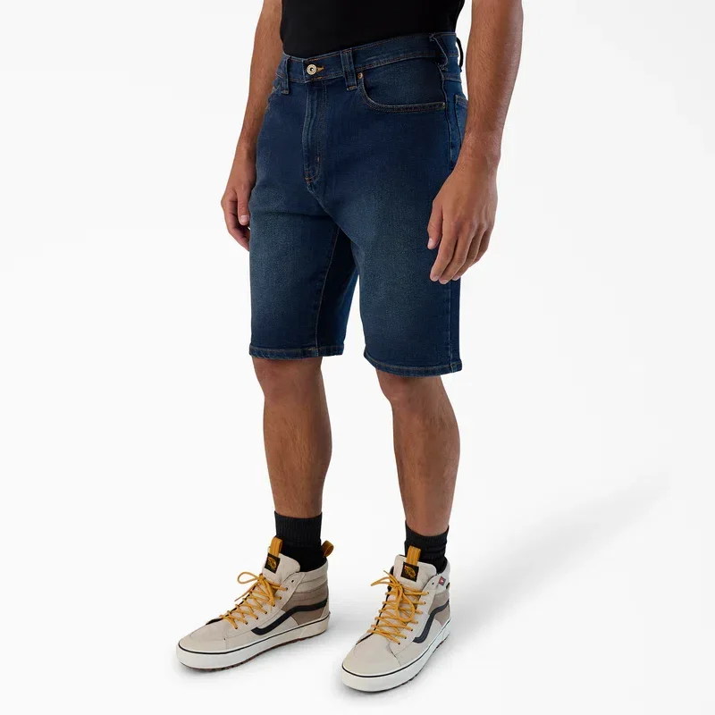 Flex 5-Pocket Denim Shorts, 11″ Flex 5-Pocket Denim Shorts, 11″