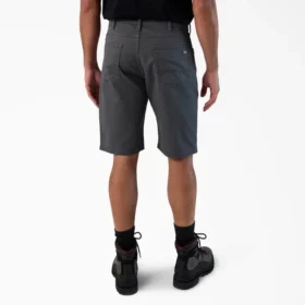 Flex 5-Pocket Duck Canvas Shorts, 11″