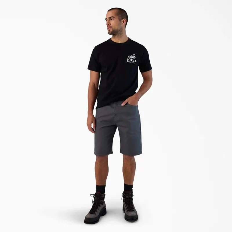 Flex 5-Pocket Duck Canvas Shorts, 11″ Flex 5-Pocket Duck Canvas Shorts, 11″