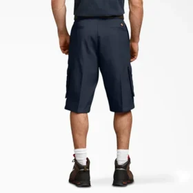 Flex Loose Fit Cargo Work Shorts, 13″