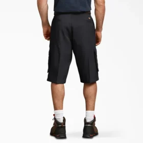 Flex Loose Fit Cargo Work Shorts, 13″