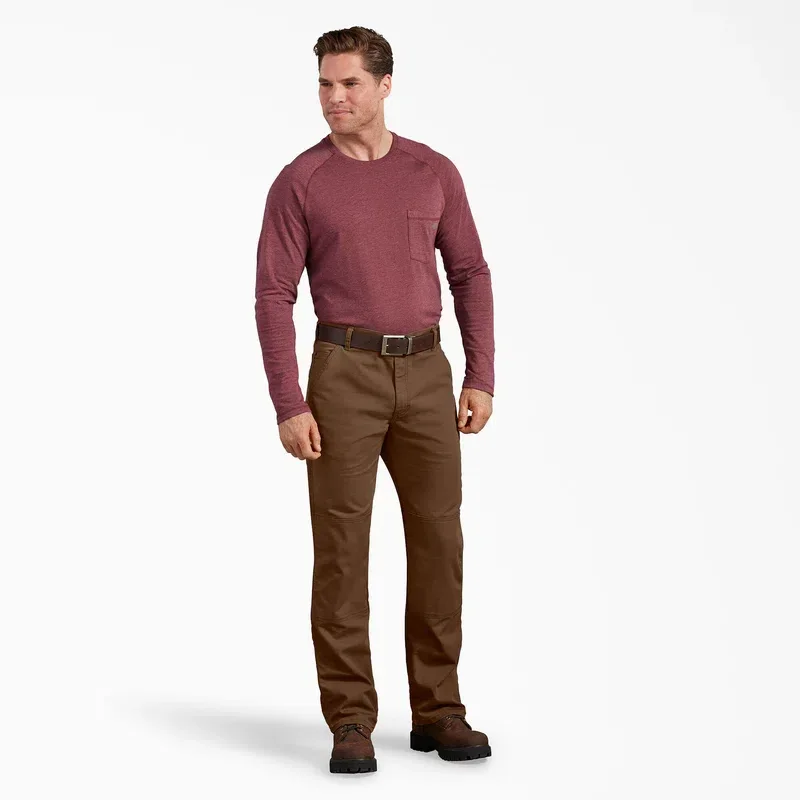 Flex Regular Fit Duck Double Knee Pants Flex Regular Fit Duck Double Knee Pants
