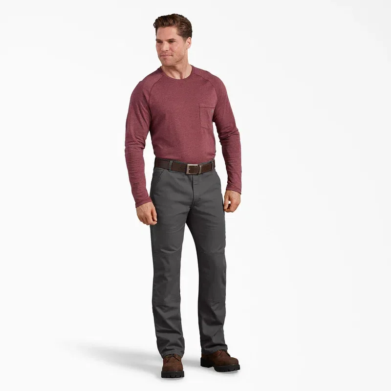 Flex Regular Fit Duck Double Knee Pants Flex Regular Fit Duck Double Knee Pants