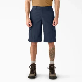 Flex Relaxed Fit Cargo Shorts, 13″