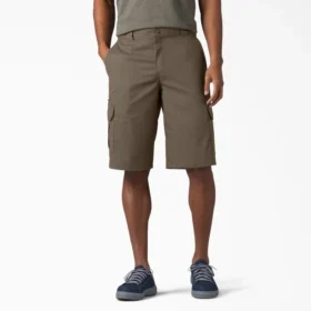Flex Relaxed Fit Cargo Shorts, 13″