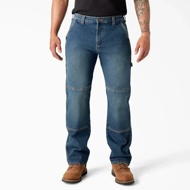 Flex Relaxed Fit Double Knee Jeans Flex Relaxed Fit Double Knee Jeans