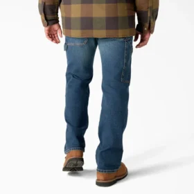 Flex Relaxed Fit Double Knee Jeans